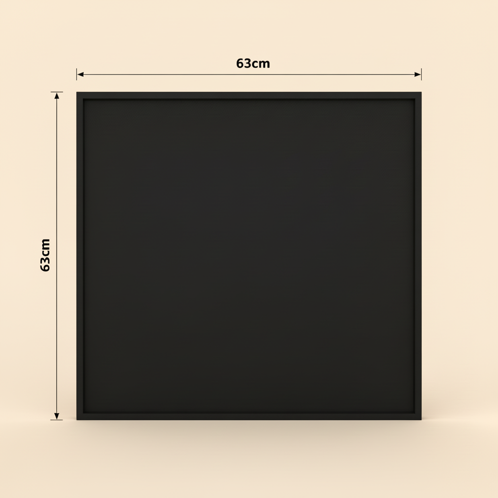 Piastra di fondo in acciaio verniciato per moduli LINEA – 4 misure – 4 colori