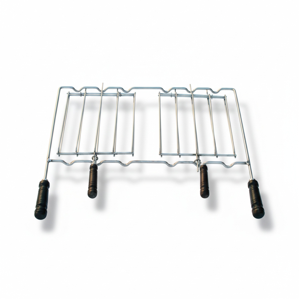 Griglia doppia Calabria – Acciaio o acciaio inox (60×38 o 70×38 cm) – acquistabile anche separatamente