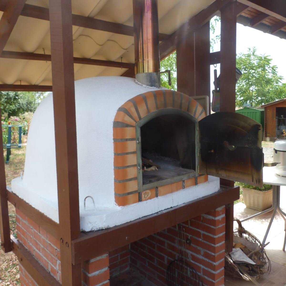 Forno a Legna Maestro 120 cm – Forno di Alta Gamma per Pizza e Arrosti