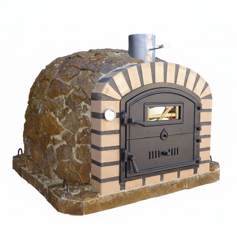 Forno a Legna PIETRANO 100 cm – Mattoni e Pietra Naturale
