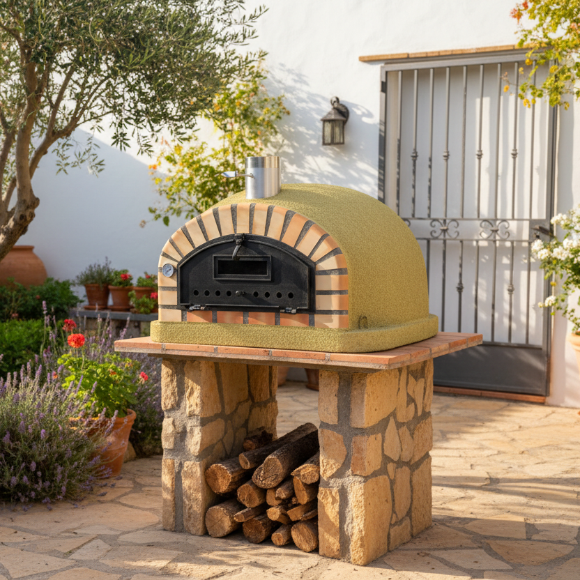 Forno a Legna Vesuvio 110 cm – Forno per Pizza di Alta Gamma