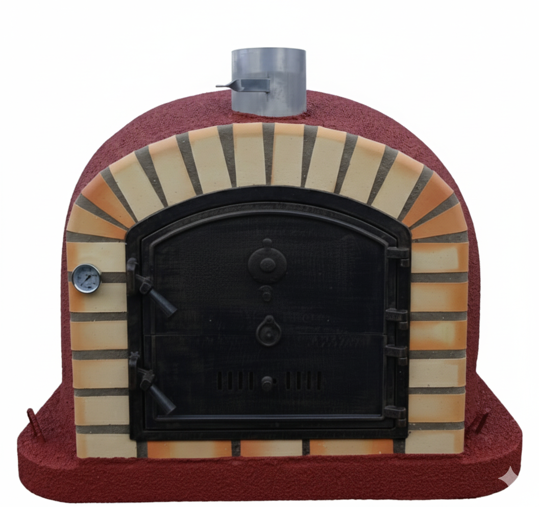 Forno a Legna Maestro 90 cm – Forno Tradizionale per Pizza e Arrosti