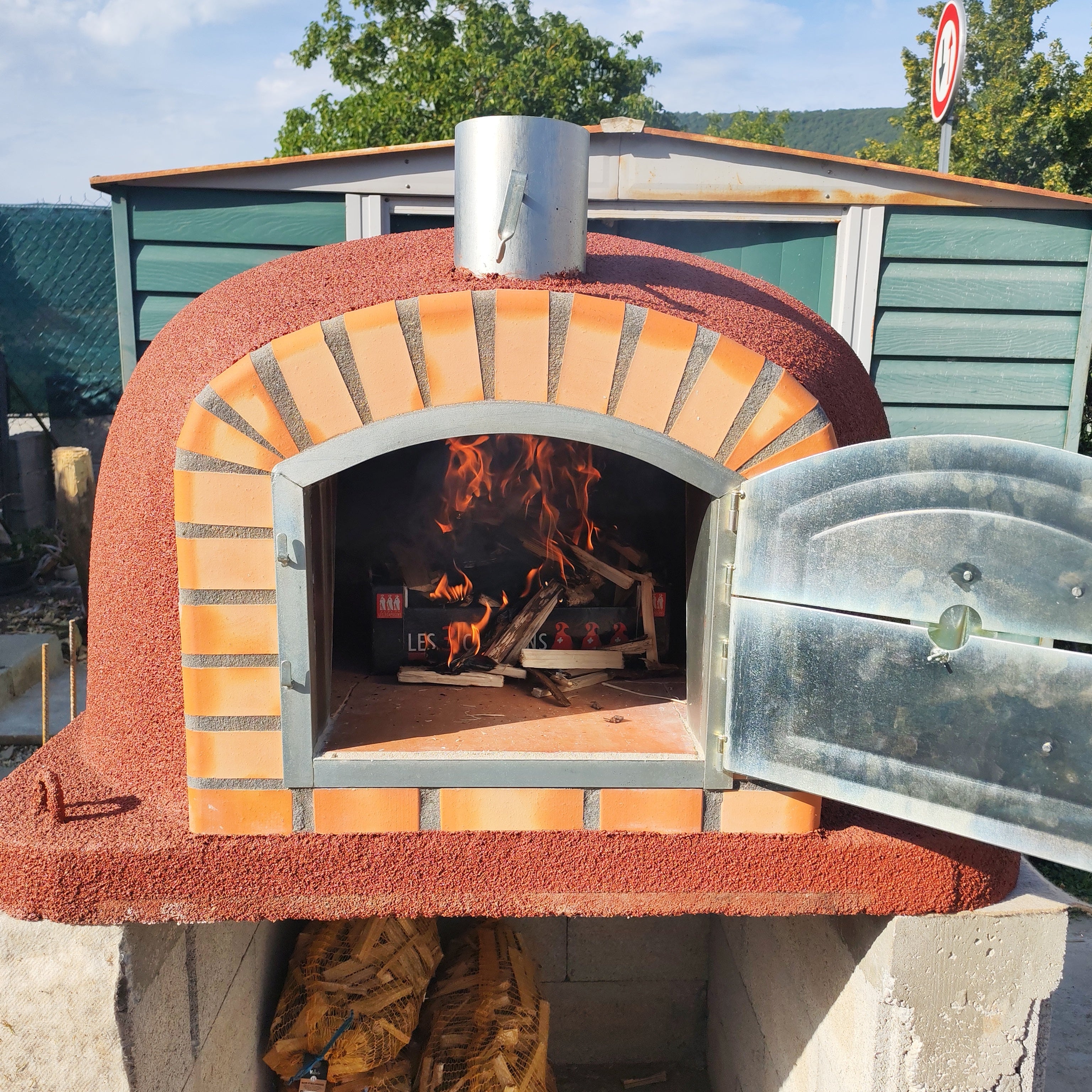 Forno a Legna Maestro 100 cm – Forno per Pizza Autentico