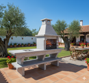 Barbecue in granito – Con lavello