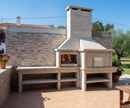 Barbecue in granito – Con forno e lavello