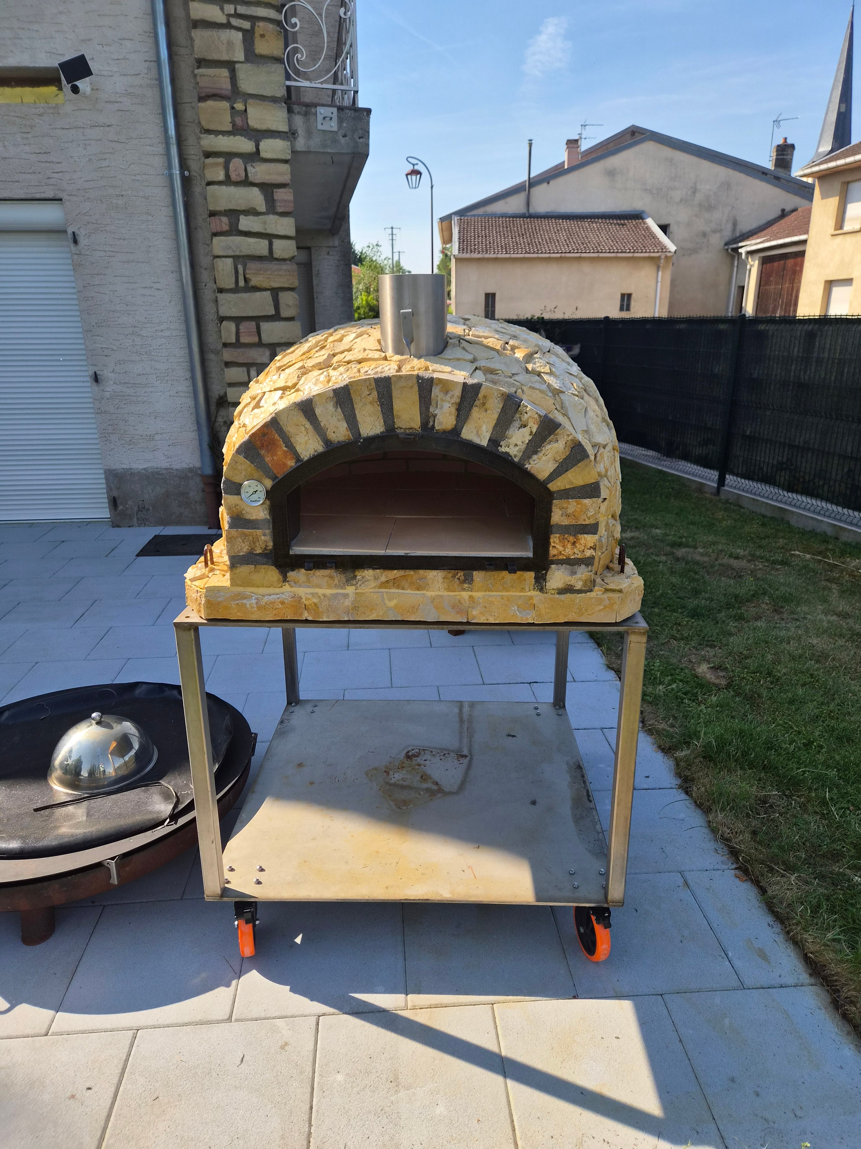 Forno a Legna ROCCA – Pietra Naturale | Collezione Premium