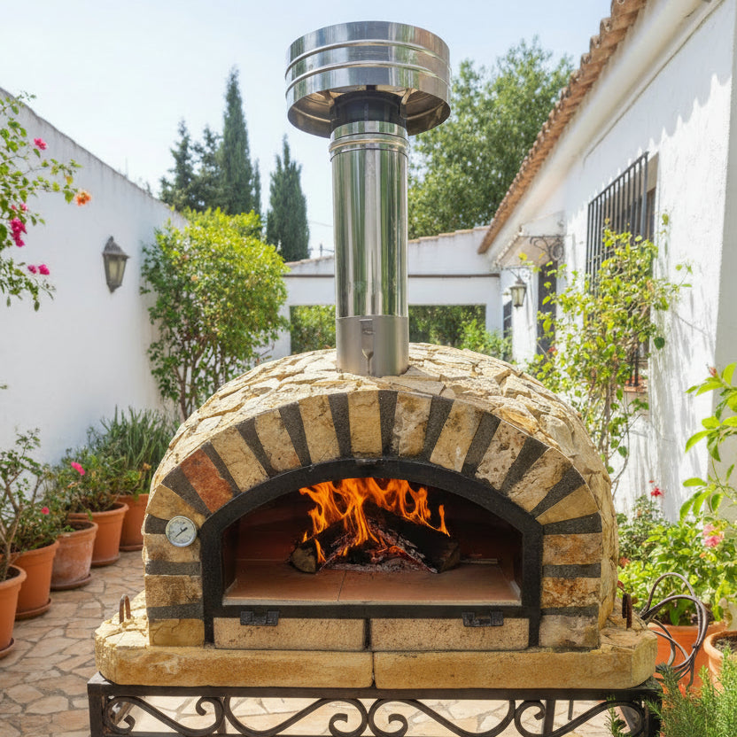 Forno a Legna ROCCA – Pietra Naturale | Collezione Premium