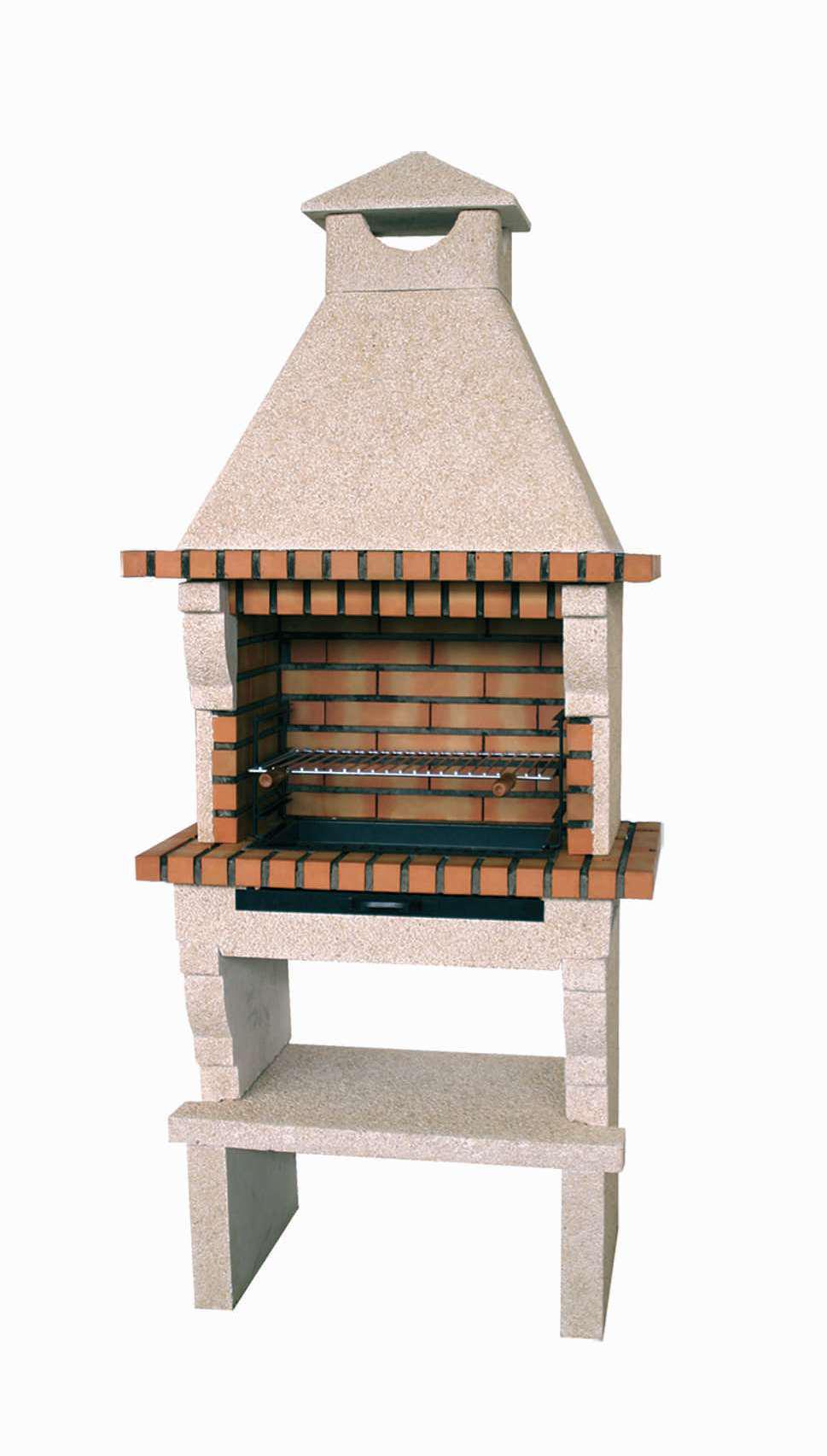 Barbecue in Mattoni TerraCotto 101 – Compatto e Tradizionale
