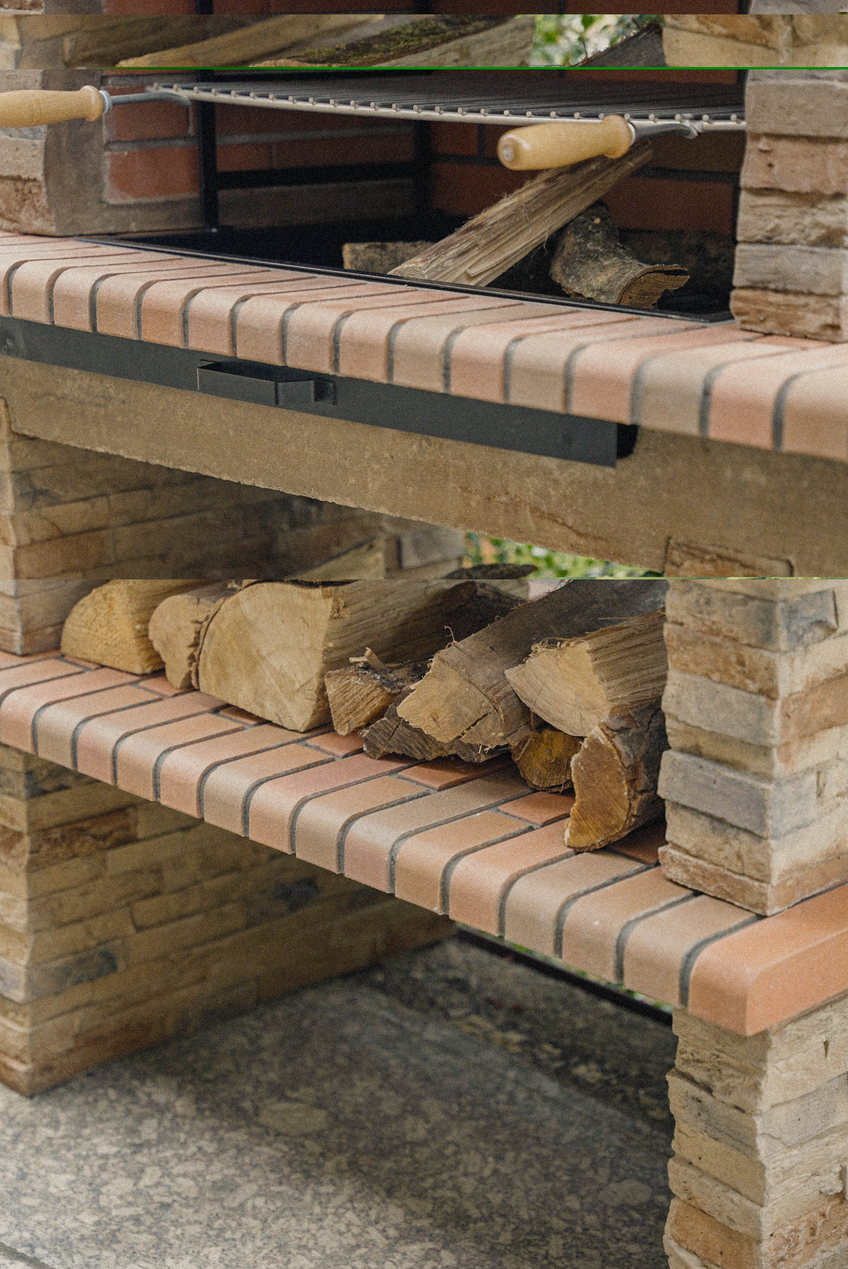 Barbecue in Pietra Rivieira XL – Modello 421 | Focolare Grande da 83 cm