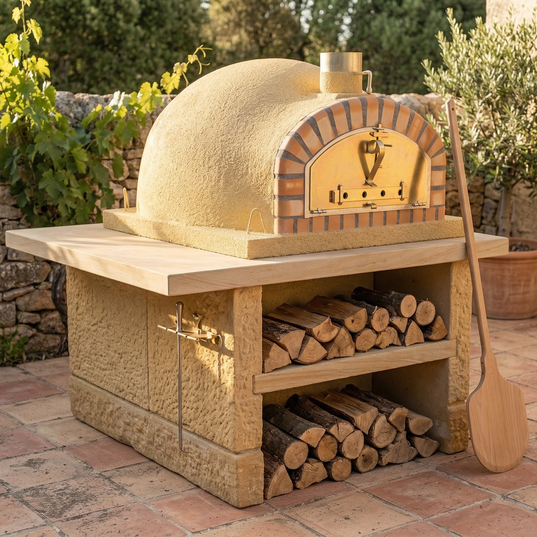 Forno a Legna Vesuvio 110 cm – Forno per Pizza di Alta Gamma