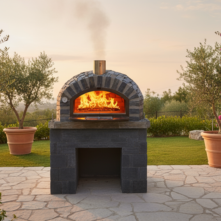 Forno a Legna ROCCA – Pietra Naturale | Collezione Premium