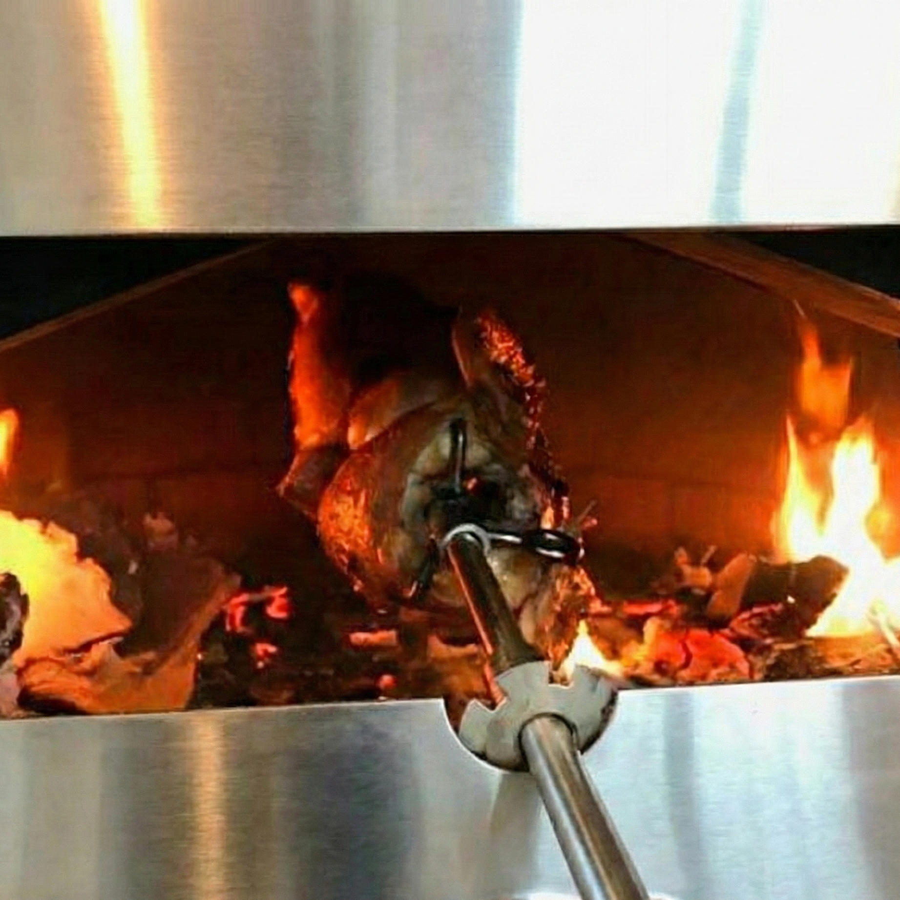 Kit girarrosto per forno – Terracotto / Nexa / Inoxa (supplemento)
