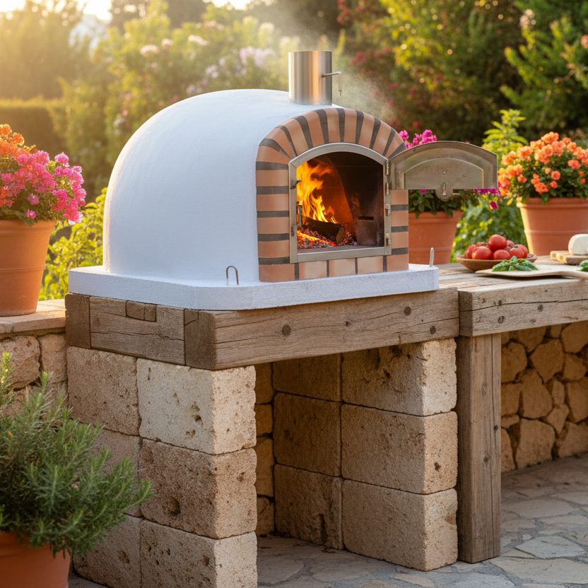 Forno a Legna Maestro 120 cm – Forno di Alta Gamma per Pizza e Arrosti