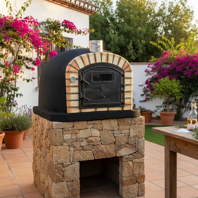 Forno a Legna Maestro 120 cm – Forno di Alta Gamma per Pizza e Arrosti
