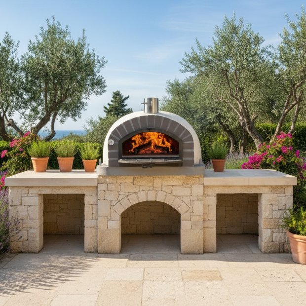 Four à Bois FUMARO 110 cm – Four à Pizza Traditionnel