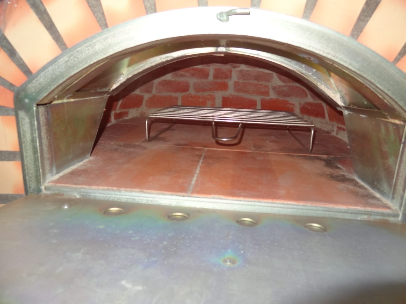 Griglia inox per forno a legna – 2 formati a scelta (acquistabile anche singolarmente)