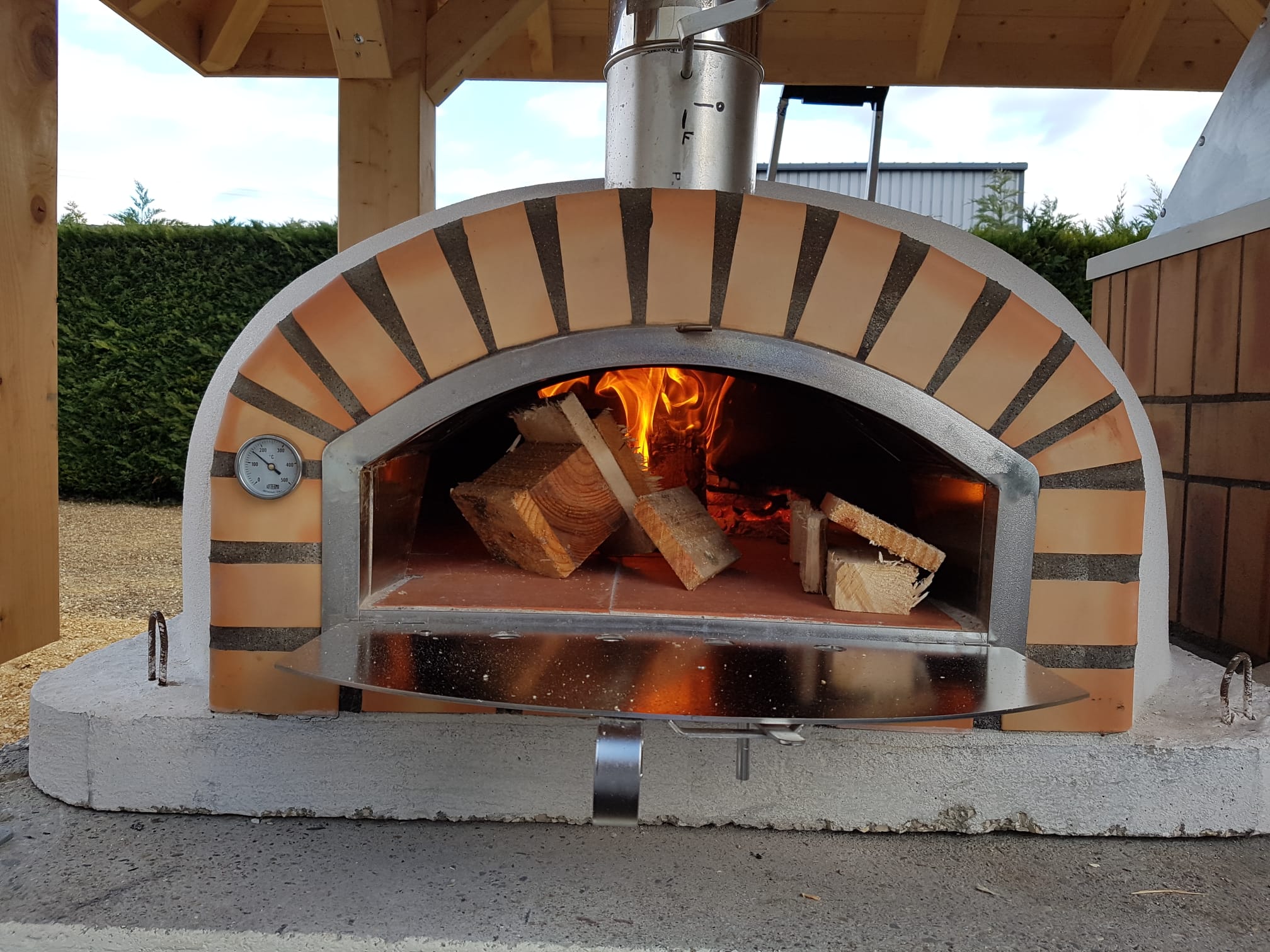 Forno a Legna Vesuvio 120 cm – Forno per Pizza Professionale