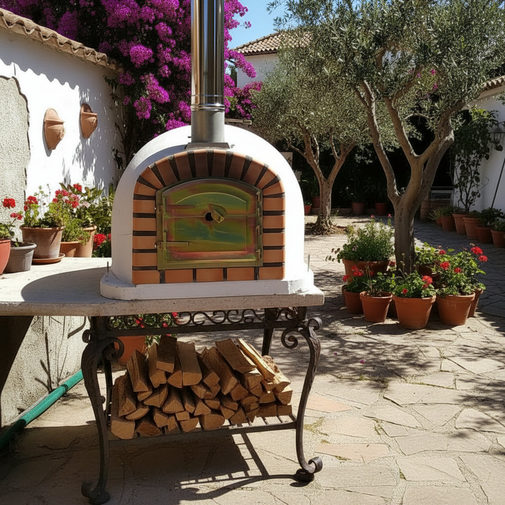 Forno a Legna Maestro 120 cm – Forno di Alta Gamma per Pizza e Arrosti