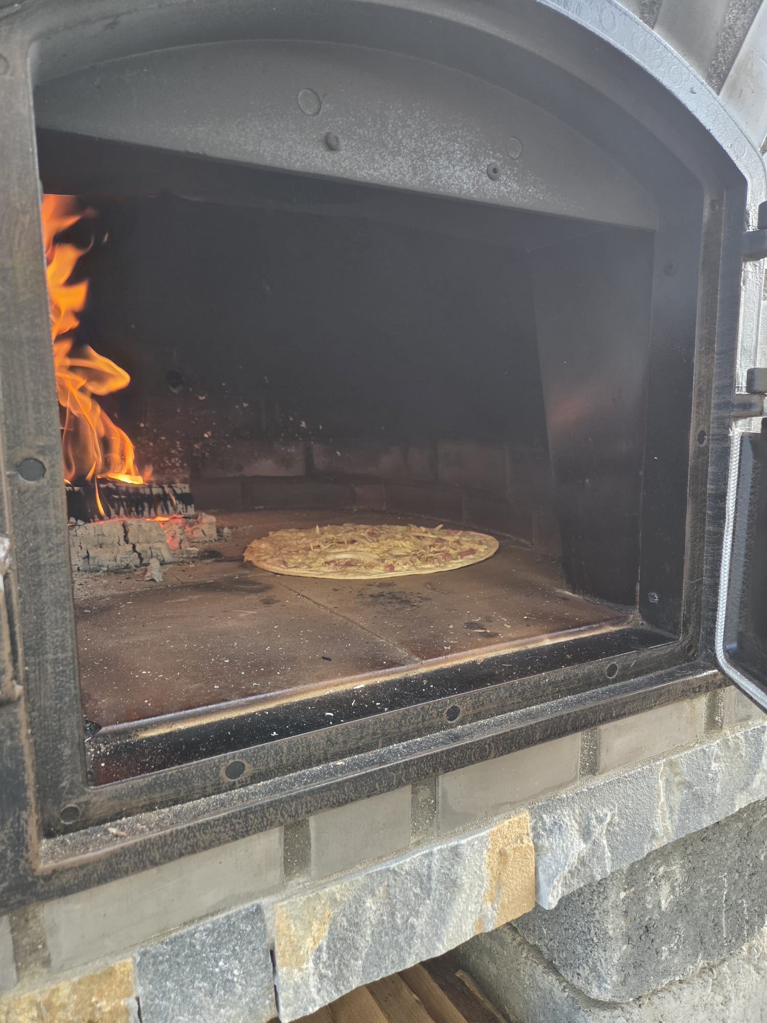 Forno a Legna PIETRANO 100 cm – Mattoni e Pietra Naturale
