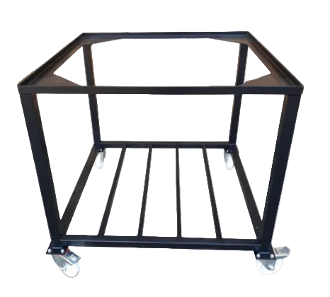 Carrello per forno a legna – Supporto in acciaio con ruote (90 / 100 / 110 / 120)