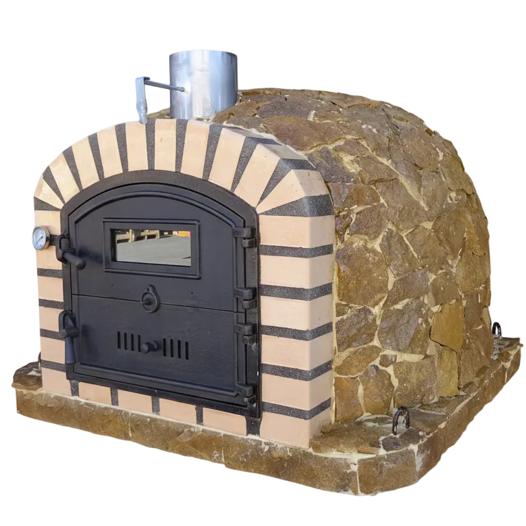 Forno a Legna PIETRANO 100 cm – Mattoni e Pietra Naturale