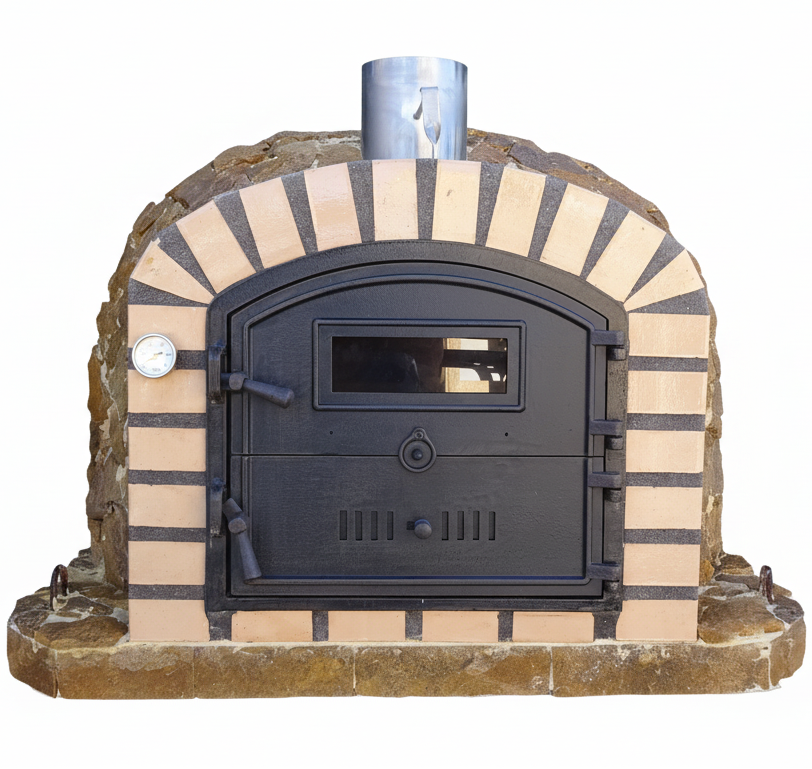 Forno a Legna PIETRANO 100 cm – Mattoni e Pietra Naturale