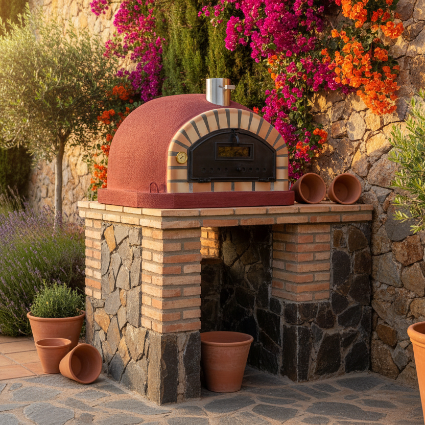 Forno a Legna Vesuvio 100 cm – Forno per Pizza Autentico