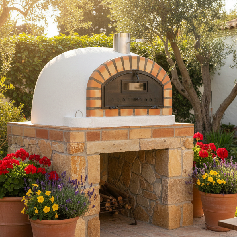 Forno a Legna Vesuvio 100 cm – Forno per Pizza Autentico