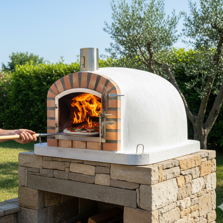 Four à Bois Maestro 110 cm – Four à Pizza et Pain Professionnel