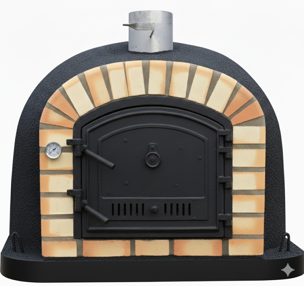 Forno a Legna Maestro 90 cm – Forno Tradizionale per Pizza e Arrosti