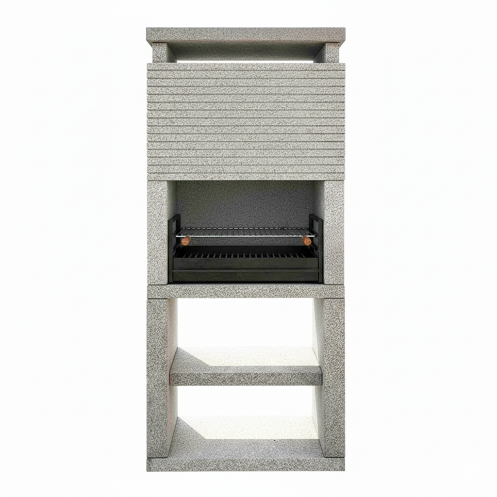 Granito 82 – Barbecue moderno in granito 90×60×230 cm