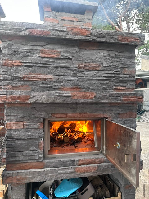 Rocca Forno 463 – Barbecue in Pietra con Forno a Legna