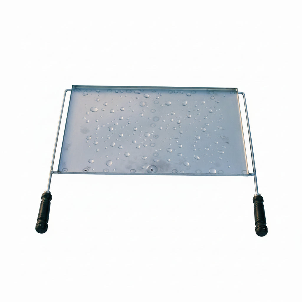 Griglia plancha inox – Piastra di cottura per barbecue (da 60×38 a 100×60 cm)