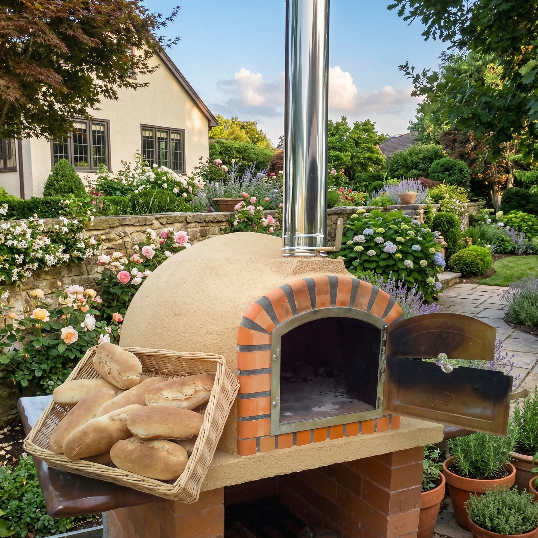 Forno a Legna Maestro 110 cm – Forno Professionale per Pizza e Pane