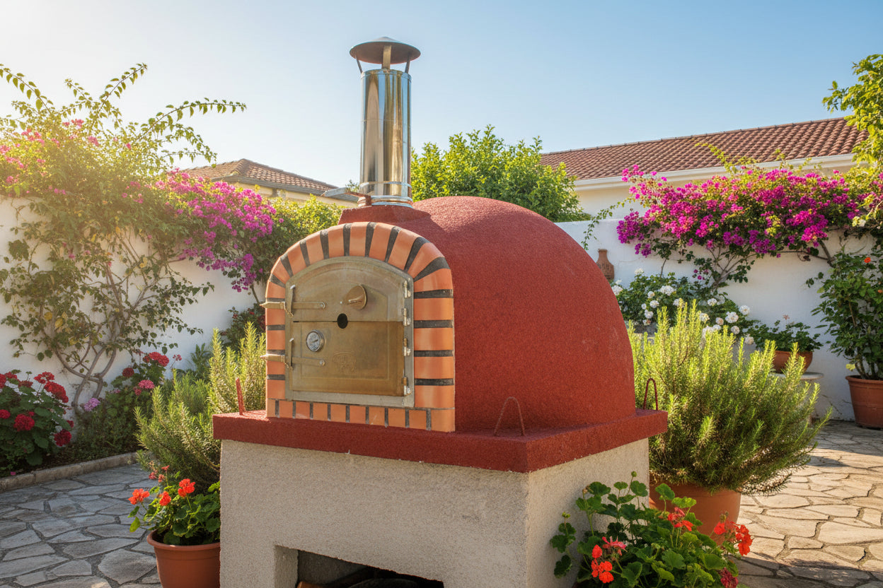 Forno a Legna Maestro 90 cm – Forno Tradizionale per Pizza e Arrosti