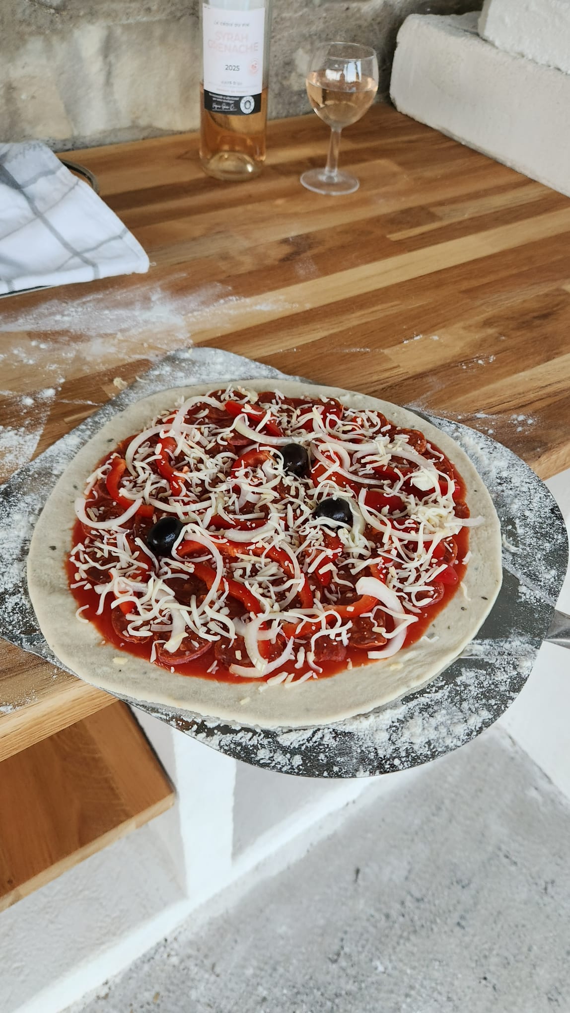 Forno a Legna Vesuvio 90 cm – Forno per Pizza Tradizionale