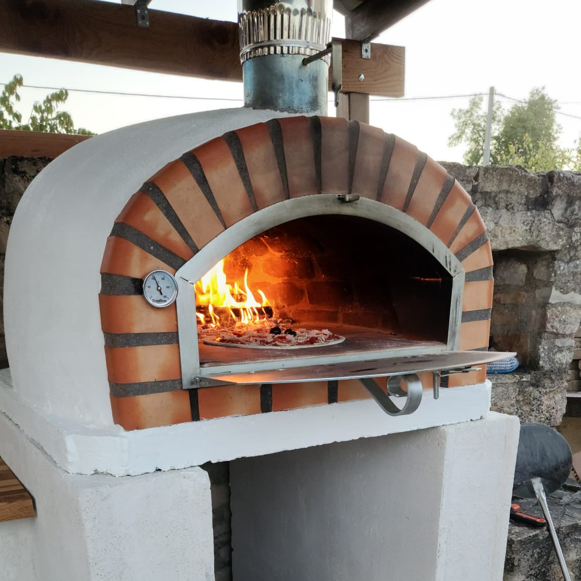 Forno a Legna Vesuvio 90 cm – Forno per Pizza Tradizionale